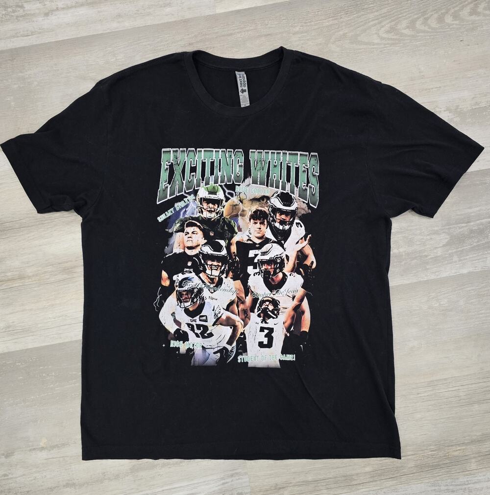 Philadelphia Eagles “Exciting Whites” Cooper Dejean Reed Blankenship Men's Large